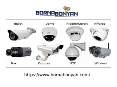 انواع دوربین‌های مداربسته در شرکت برنابنیان