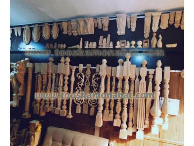 تولید سرستون چوبی-سازنده پایه مبل چوبی - صنایع تولیدی توسکا چوب