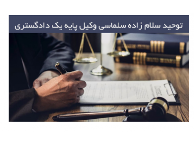 وکیل پایه یک دادگستری-بهترین وکیل تجاری و شرکتها و ملکی در  منطقه 1 و 2 