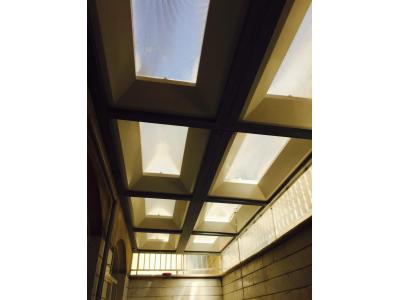 • کار در منزل-سازنده سقف حیاط خلوت ، سقف پاسیو  ، اجرای نورگیر پاسیو  